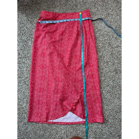 RipSkirt size women's Small;  adjustable, quick dry; lightweight Orange & White - Picture 4 of 5